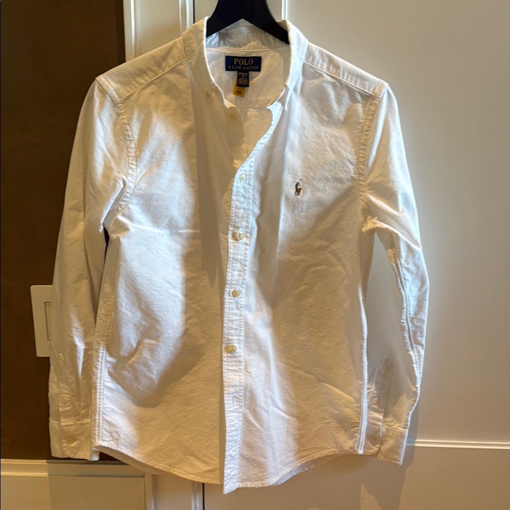 Boy’s Polo by Ralph Lauren White Shirt